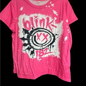 Women's Pink Graphic Tee